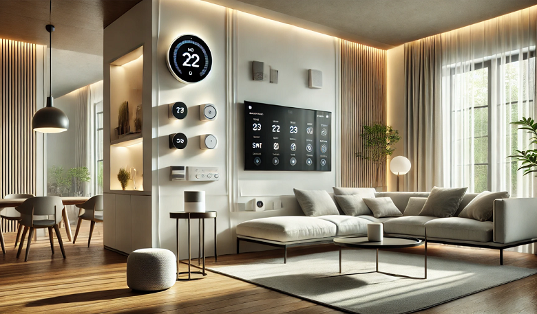 KI-generiertes Bild zu Smart-Home-Technologie